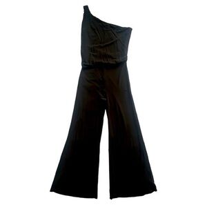 Guess By Marciano Wide Leg Black Jumpsuit Size Small